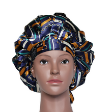 Load image into Gallery viewer, Elite Satin Bonnet - The Hampton | Satin Bonnets For Natural Hair