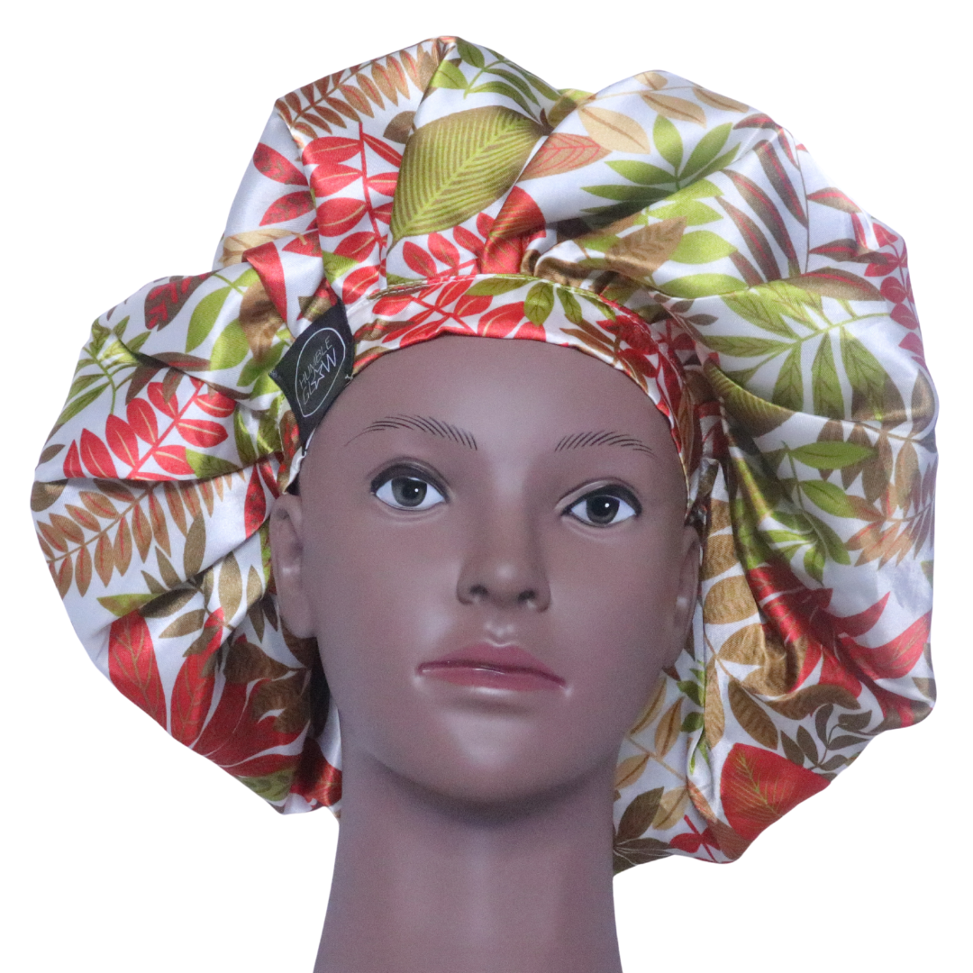 JUMBO Luxury Silky Satin Bonnet (COLORS WILL VARY) – Ensley Beauty